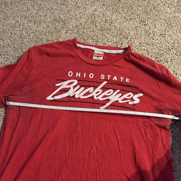 HOMAGE Red Ohio State Buckeyes Tee - Picture 4 of 7